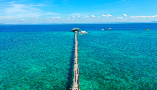 ナルスアン島の桟橋