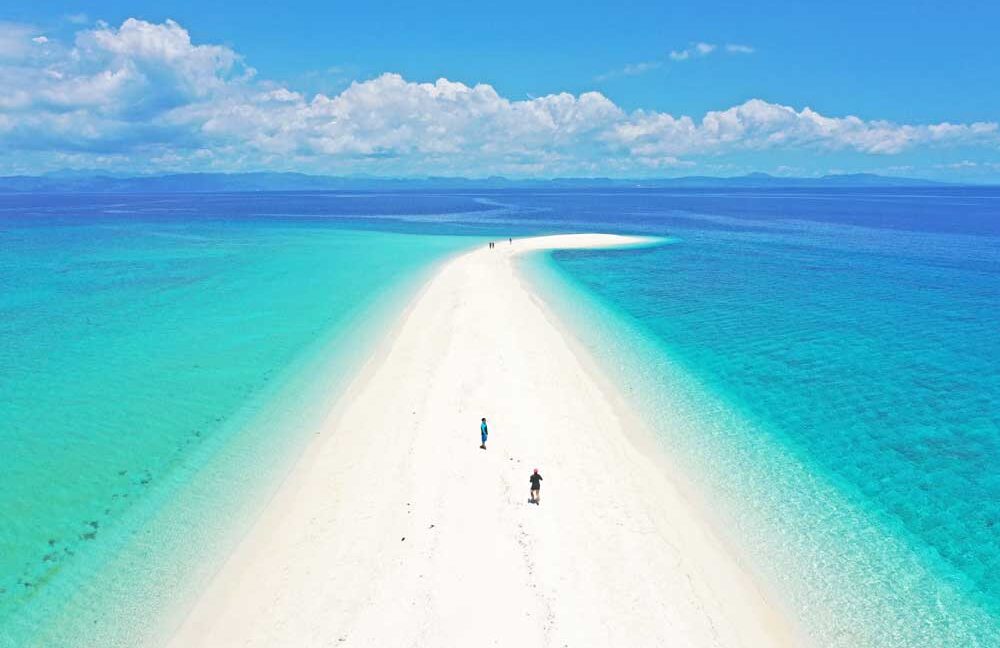 セブ島のホワイトサンドバー