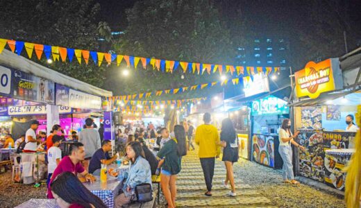ナイトマーケットの様子