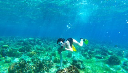ナルスアン島でのシュノーケリング
