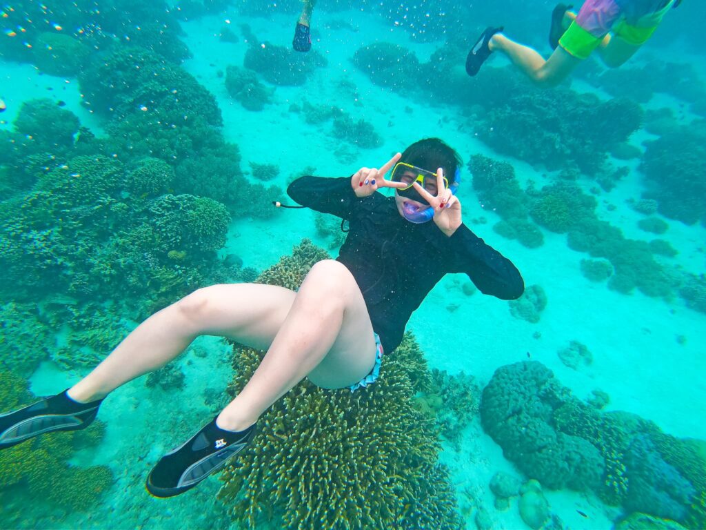 スミロン島でのシュノーケリング