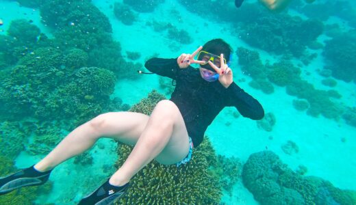 スミロン島でシュノーケリング