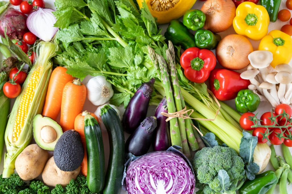 色とりどりの野菜