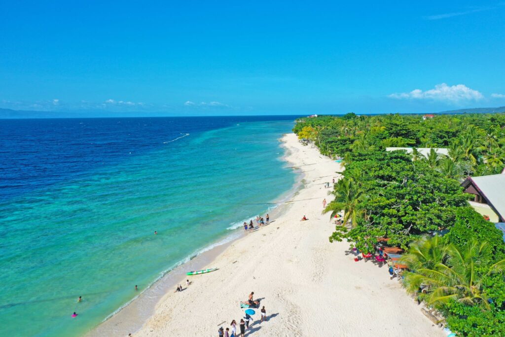 モアルボアルのビーチ